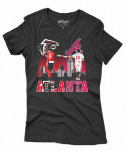 Atlanta Falcons Ridder And Braves Acuna Jr Skyline City Champions Shirt