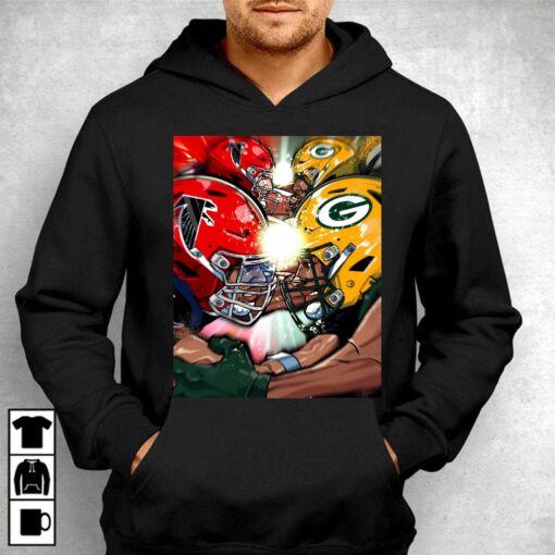 Atlanta Falcons Vs Green Bay Packers 2023 Shirt