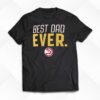 Atlanta Hawks Fanatics Branded Best Dad Ever Logo T-shirt