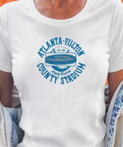 Atlanta-fulton County Stadium T-shirt Atlanta-fulton County Stadium T-shirt
