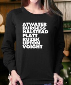 Atwater Burgess Halstead Platt Ruzek Upton Voight T shirt 4