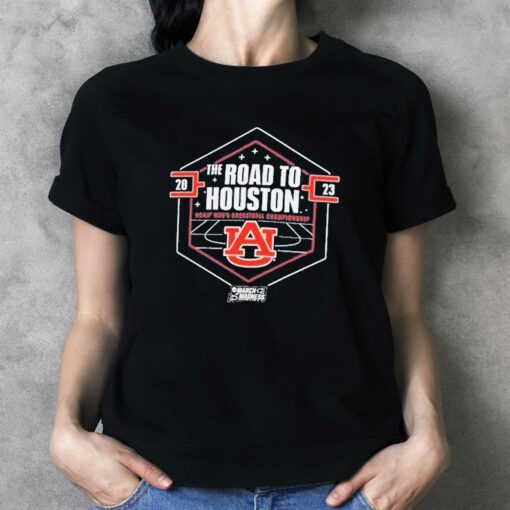 Auburn Tigers 2023 Ncaa Mens Basketball March Madness Road To Houston Shirt