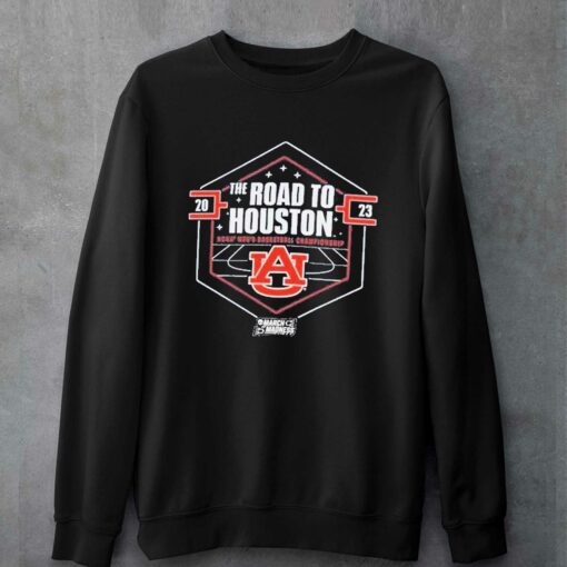 Auburn Tigers 2023 Ncaa Mens Basketball March Madness Road To Houston Shirt