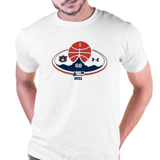 Auburn Tigers 2023 Ncaa Mens Basketball March Madness Team Issue Locker Room Shirt