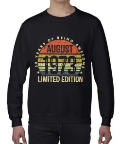 August 1973 50 Years Of Being Awesome Shirt