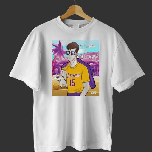 Austin Reaves Here To Stay Lake Show Shirt