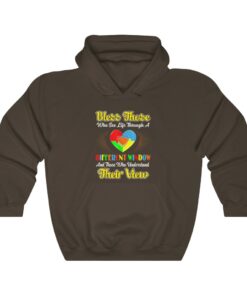 Autism Awareness Bless Those Who Understand Their View Tee Hoodie 3