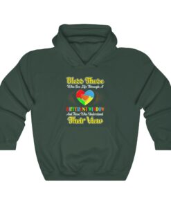 Autism Awareness Bless Those Who Understand Their View Tee Hoodie 4