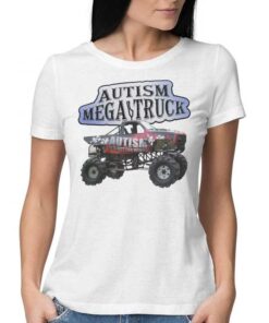 Autism Mega Truck T-shirt Autism Mega Truck T-shirt
