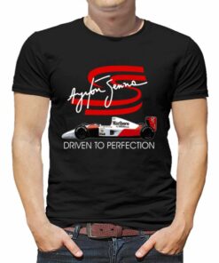 Ayrton Senna Driven To Perfection T-shirt