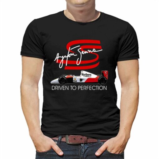 Ayrton Senna Driven To Perfection T-shirt