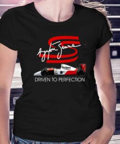 Ayrton Senna Driven To Perfection T-shirt