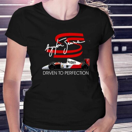 Ayrton Senna Driven To Perfection T-shirt