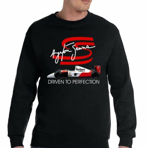 Ayrton Senna Driven To Perfection T-shirt