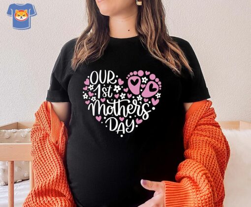 Baby Girl Pregnant T-shirt Mother’s Day Pregnancy Shirt