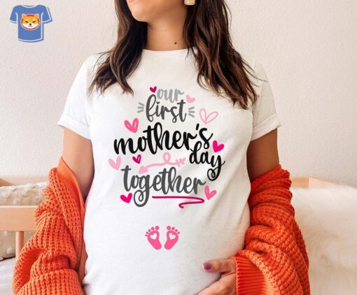 Baby Girl Pregnant T-shirt Mother’s Day Pregnancy Shirt