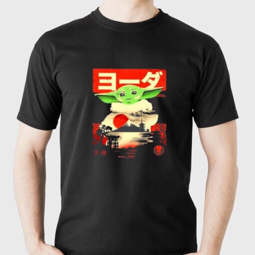 Baby Yoda Blood Moon T-shirt