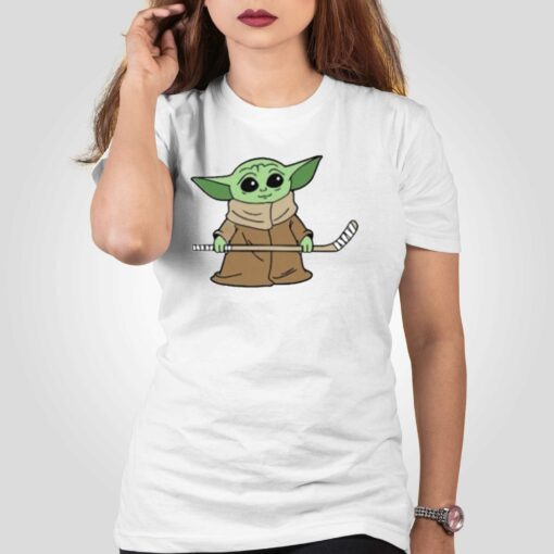 Baby Yoda Hockey Shirt