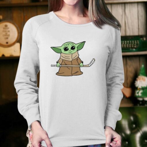 Baby Yoda Hockey Shirt