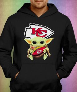 Baby Yoda Hug Football Kansas City Chiefs Logo Design Shirt 2 Baby Yoda Hug Football Kansas City Chiefs Logo Design Shirt 3