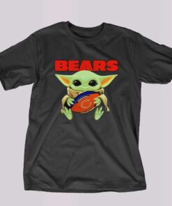 Baby Yoda Loves The Chicago Bears Star Wars Gifts Shirt Baby Yoda Loves The Chicago Bears Star Wars Gifts Shirt