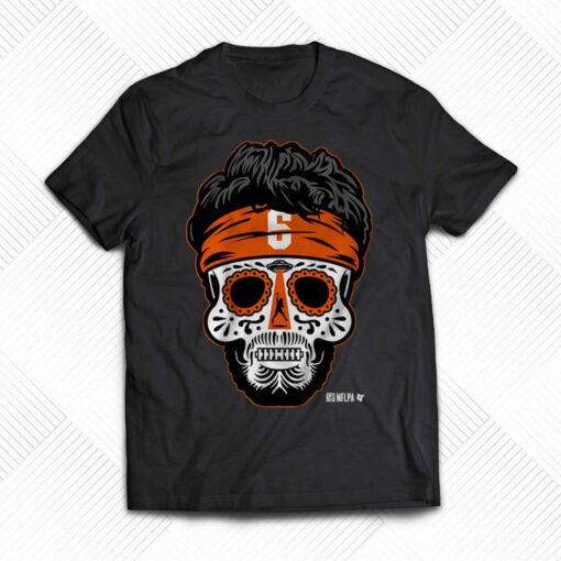 Baker Mayfield Sugar Skull Shirt