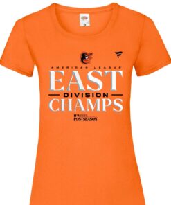 Baltimore Orioles Al East Champions 2023 Orange T shirt 3
