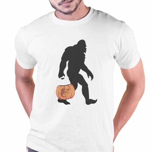 Baltimore Orioles Bigfoot Halloween Shirt