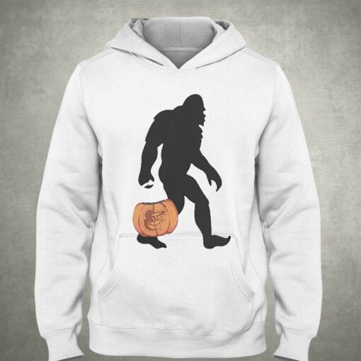 Baltimore Orioles Bigfoot Halloween Shirt