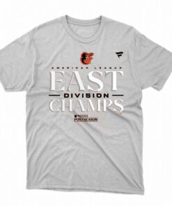 Baltimore Orioles Fanatics Branded 2023 Al East Division Champions Locker Room T-shirt Baltimore Orioles Fanatics Branded 2023 Al East Division Champions Locker Room T-shirt