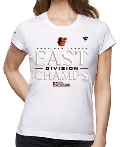 Baltimore Orioles Fanatics Branded 2023 Al East Division Champions Locker Room T-shirt Baltimore Orioles Fanatics Branded 2023 Al East Division Champions Locker Room T-shirt
