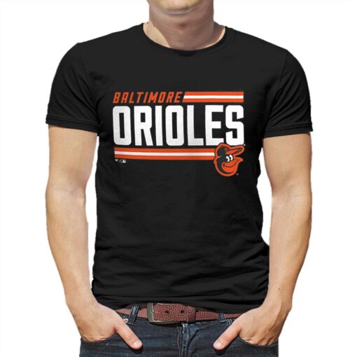 Baltimore Orioles Fanatics Branded Onside Stripe T-shirt