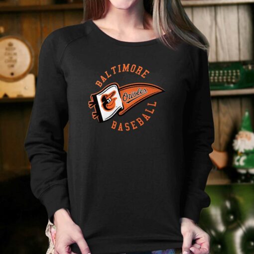 Baltimore Orioles Hometown Baltimore Pennant T-shirt