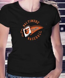 Baltimore Orioles Hometown Baltimore Pennant T shirt 5