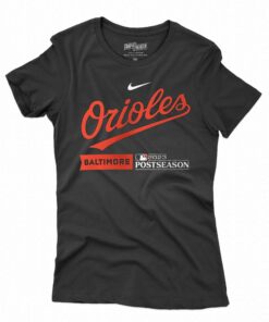 Baltimore Orioles Nike 2023 Postseason Authentic Collection Dugout T-shirt 1 Baltimore Orioles Nike 2023 Postseason Authentic Collection Dugout T shirt 2