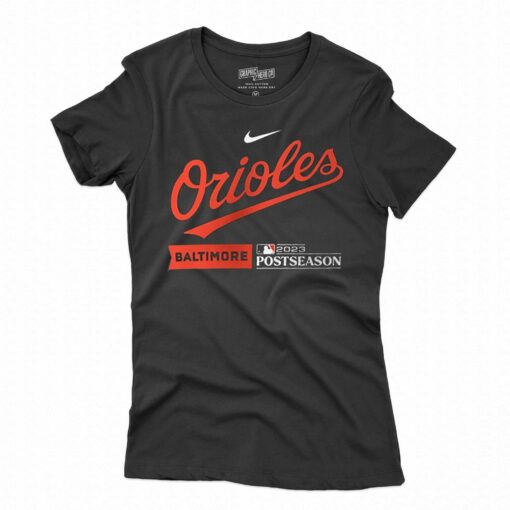 Baltimore Orioles Nike 2023 Postseason Authentic Collection Dugout T-shirt