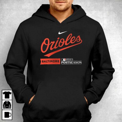 Baltimore Orioles Nike 2023 Postseason Authentic Collection Dugout T-shirt