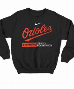 Baltimore Orioles Nike 2023 Postseason Authentic Collection Dugout T-shirt 3 Baltimore Orioles Nike 2023 Postseason Authentic Collection Dugout T shirt 4