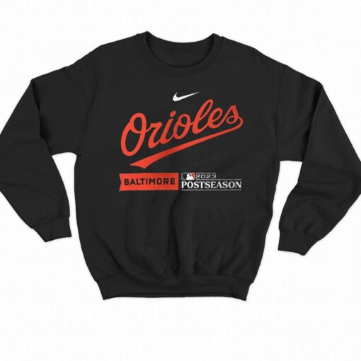 Baltimore Orioles Nike 2023 Postseason Authentic Collection Dugout T-shirt