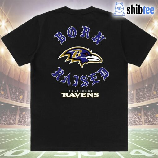 Baltimore Ravens Born X Raised Unisex T-shirt