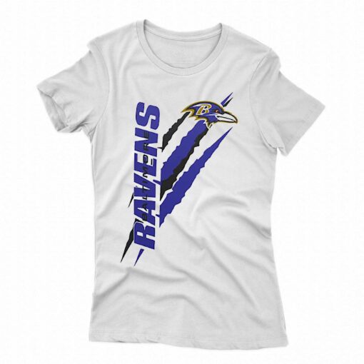 Baltimore Ravens Starter Color Scratch T-shirt