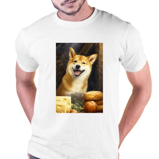 Banquet De Fromages Vintage De Shiba Inu T-shirt