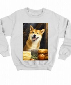 Banquet De Fromages Vintage De Shiba Inu T shirt 4