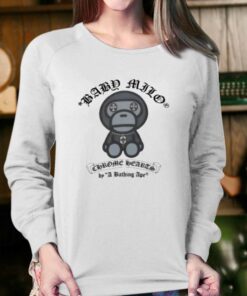 Bape Baby Milo Chrome Hearts By A Bathing Ape T shirt 4