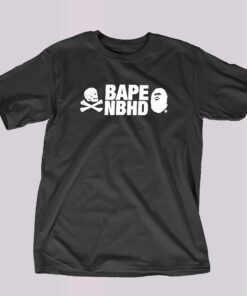 Bape Nbhd Skull Shirt 1
