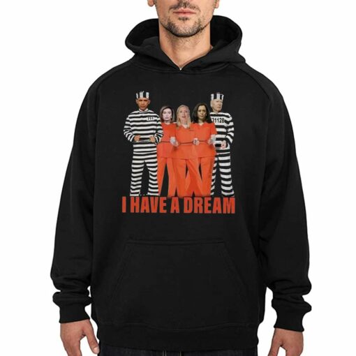 Barack Obama Donald Trump Kamala Harris I Have A Dream T-shirt