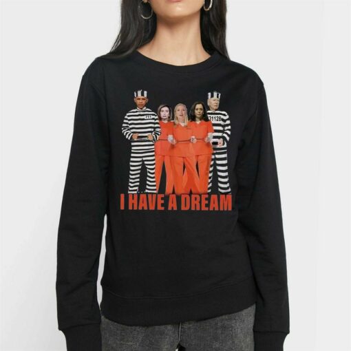 Barack Obama Donald Trump Kamala Harris I Have A Dream T-shirt