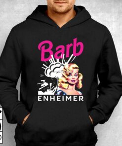 Barbenheimer Barbie Oppenheimer 2023 Pink And White T shirt 3