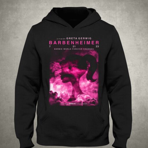 Barbenheimer Movie Poster T-shirt