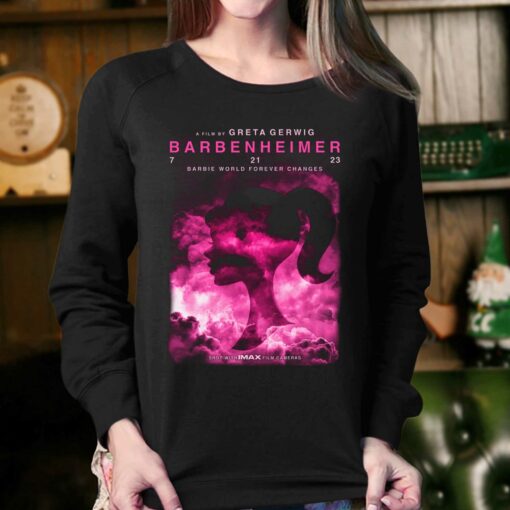 Barbenheimer Movie Poster T-shirt